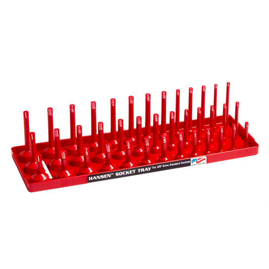 Hansen Global 3/8"" DR. 3-Row Soc Tray