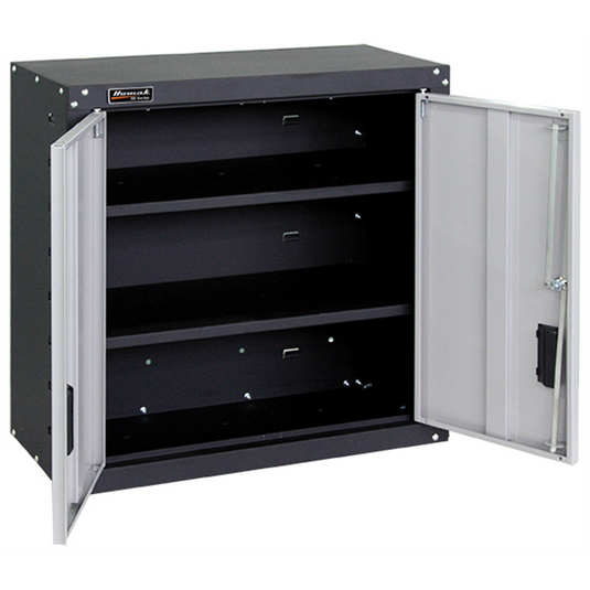 Homak Manufacturing 2-Door Wall Cabinet with 2 Shelves; Steel