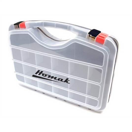 Homak Manufacturing Double Sided Plastic Organizer