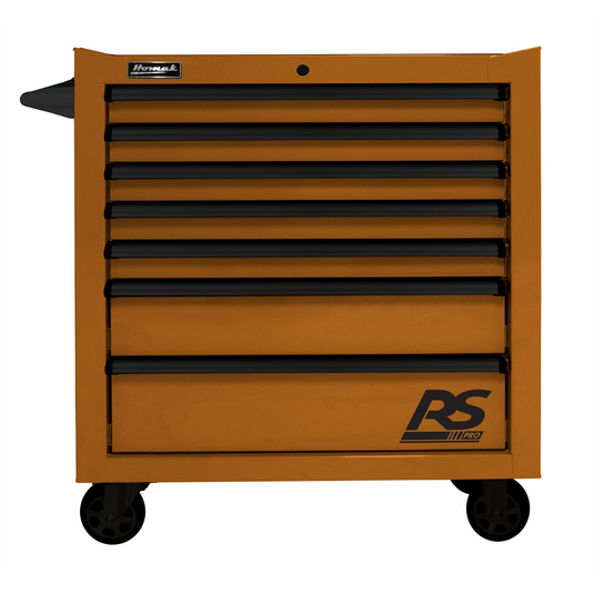 Homak Manufacturing 36 in. RS PRO 7-Drawer Roller Cabinet with 24 in. Depth