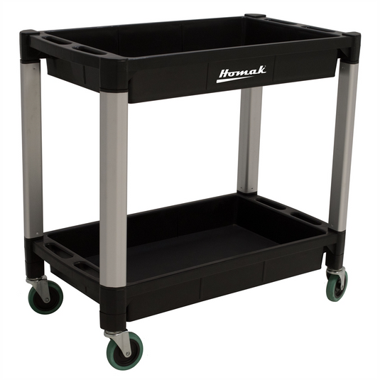 Homak Manufacturing Utility Cart 30 in. x 16 in. Plastic
