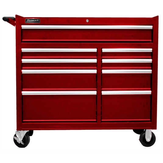 Homak Manufacturing 41"" SE 9 DWR ROLLER CAB - RD