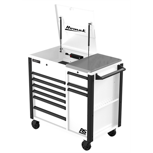 Homak Manufacturing 44"" RS PRO 9 DRAWER FLIP TOP