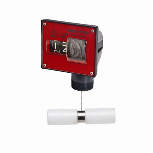 HUSKY CORPORATION LIQUID LEVEL GAUGE; RED FOX