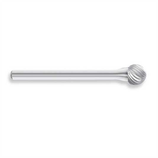 HTC Tool SD-51 Solid Carbide Burr; Ball Shape; Single Cut