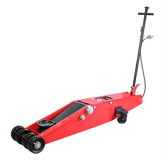 American Forge & Foundry AFF - Service Jack - 20 Ton Capacity - Long Chassis - Air Assist/Manual - 7.5"" Min H to 26.375"" Max H - Heavy Duty
