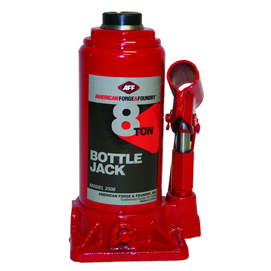 American Forge & Foundry AFF - Bottle Jack - 8 Ton Capacity - Manual - Heavy Duty