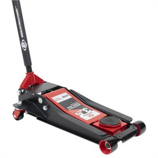 American Forge & Foundry AFF - Service Jack - 3.5 Ton Capacity - Lightning Lift - Short Chassis - 2 pc Handle - 3.75"" Min H to 20.5"" Max H - Heavy Duty - Pallet Quantity Buy 15 Pieces