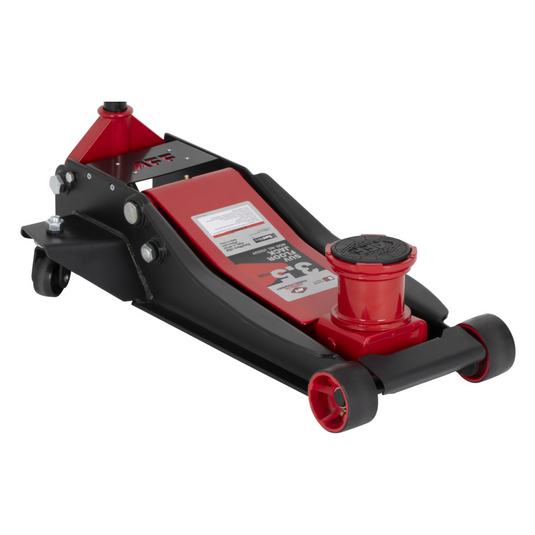 American Forge & Foundry Service Jack - SUV - 3.5 Ton Capacity - Lightning Lift - Short Chassis - 2 Piece Handle - 7.125 Inch Min Hieght to 23.5 Inch Max Hieght - Heavy Duty