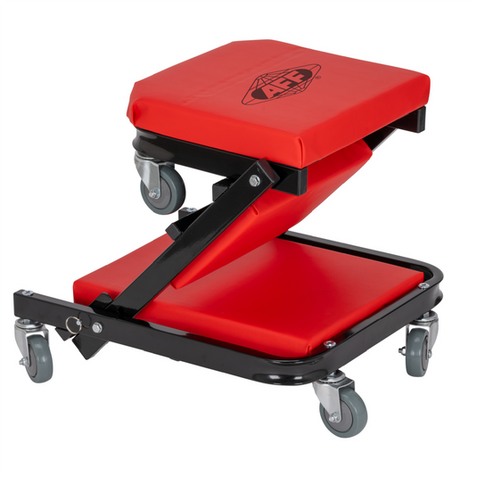 American Forge & Foundry 2 in 1 Professional 40 Inch Folding Creeper - 450 Pound Capacity