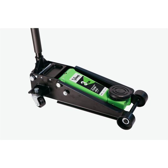 Viking by American Forge & Foundry Viking by AFF - Floor Jack - 3 Ton Capacity - Double Pump - Short Chassis - 2 pc Handle - 4.75"" Min H to 18.2"" Max H