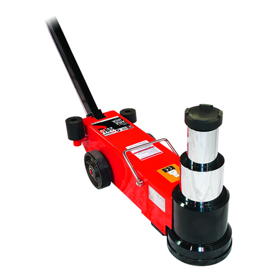 American Forge & Foundry AFF - Axle Jack - 2 Stage - 25/10 Ton Capacity - Air/Hydraulic - SUPER DUTY