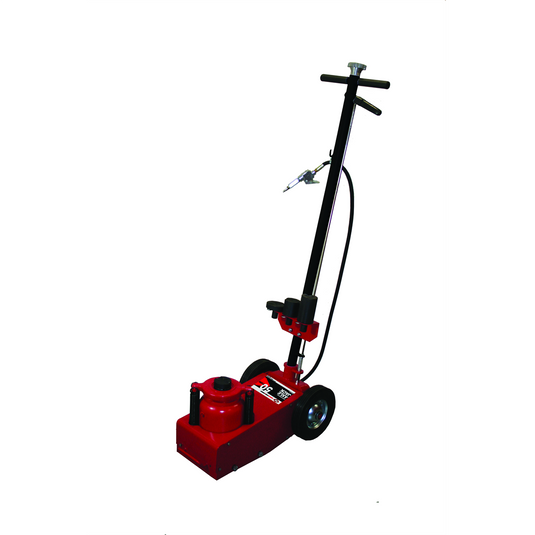 American Forge & Foundry AFF - Axle Jack - 50 Ton Capacity - Air/Hydraulic - Spring Return - w/ 3 pc Ext Kit & 2 pc Handle