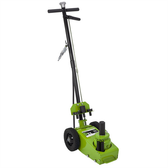 American Forge & Foundry Viking by AFF - Axle Jack - 22 Ton Capacity - Air/Hydraulic - Spring Return - w/ 3 pc Ext Kit & 2 pc Handle