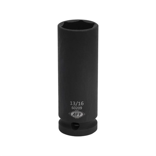 American Forge & Foundry Impact Socket - 1/2-Inch DR - 13/16-Inch - Deep