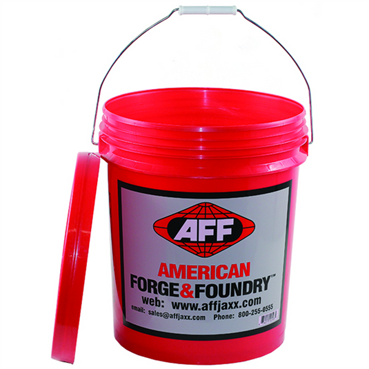 Surewerx USA AFF - Plastic Bucket with Lid - 5 Gallon - Heavy Duty - Red