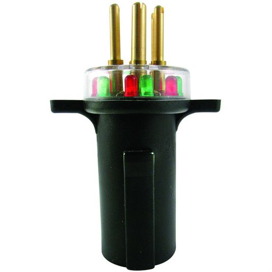Innovative Products of America&reg; 7-Way Round Pin Tractor Trailer Circuit Tester