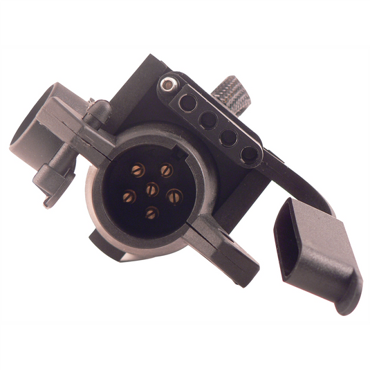 Innovative Products Of America TRAILER ADAPTER 7-SPADE TO 6 ROUNDS & 4/5 PIN