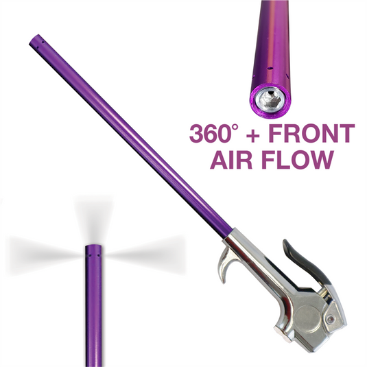Innovative Products of America&reg; The BlowBack&reg; Gun dislodges and evacuates debris from the bottom of a bolt hole and out of all the threads