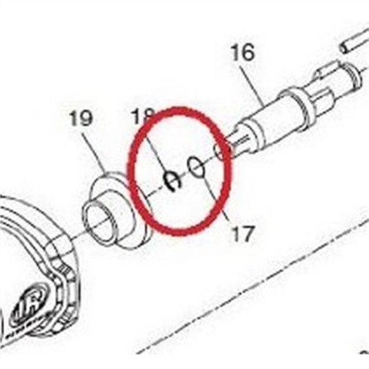 Ingersoll Rand Socket Retainer Kit for Ingersoll Rand 2115 Series Impact Wrench