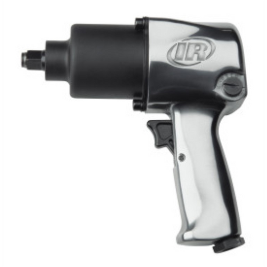Ingersoll Rand 1/2 Inch Air Impact Wrench; Super Duty; 600 ft-lb Torque; Friction Ring Retainer; Pistol Grip