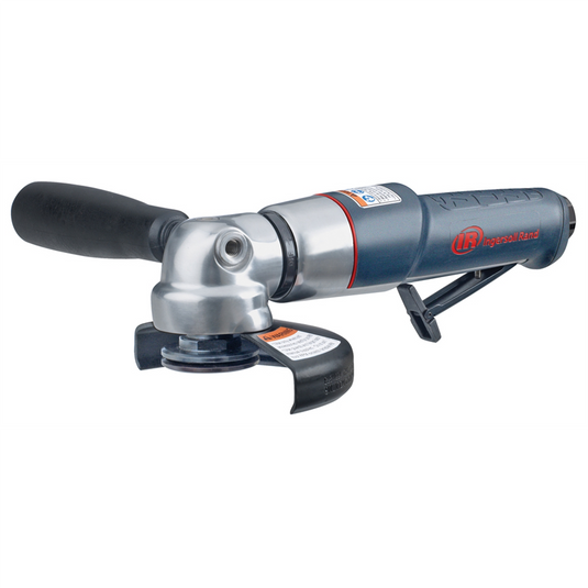 Ingersoll Rand Right Angle Air Grinder; 5"" Wheel; 5/8 in-11 Thread; 12;000 RPM; Rear Exhaust; 0.88 HP