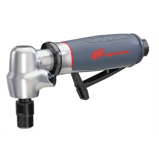 Ingersoll Rand Angle Air Die Grinder; 12;000 RPM; 0.4 HP; 1/4"" Collet; Rear Exhaust