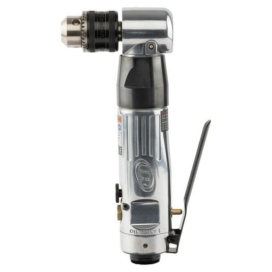 Ingersoll Rand 3/8"" Keyed Chuck; Right Angle Reversible Air Drill; 1800 RPM; 0.33 HP