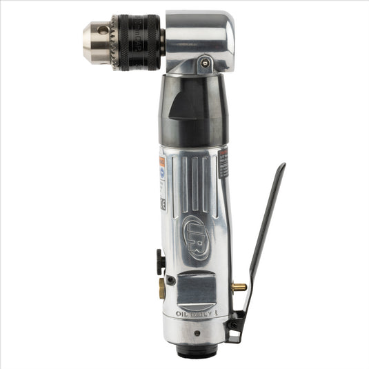 Ingersoll Rand 3/8"" Keyed Chuck; Right Angle Reversible Air Drill; 1800 RPM; 0.33 HP