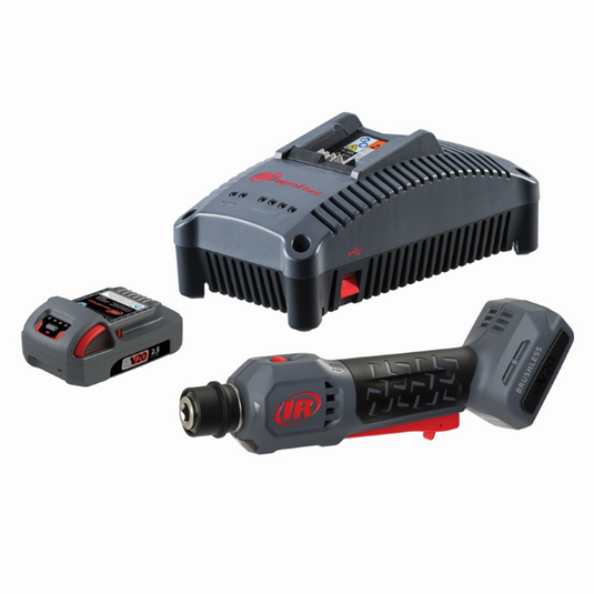 Ingersoll Rand 20V Cordless Tire Buffer 1 Battery Kit; 7/16 Inch Hex Quick Change; 3000 RPM