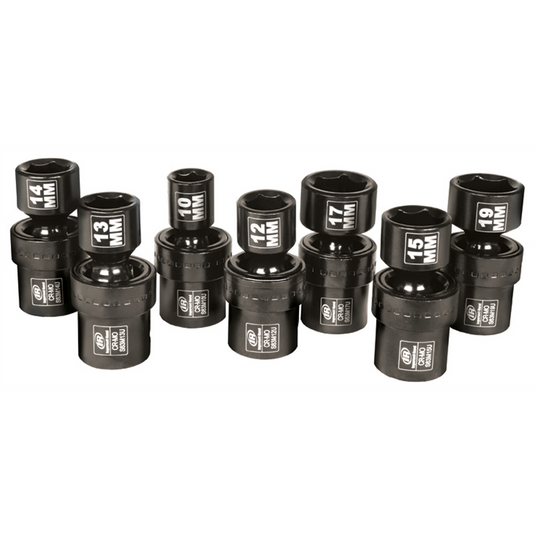 Ingersoll Rand UNIVERSAL METRIC SET 3/8"" 7PC