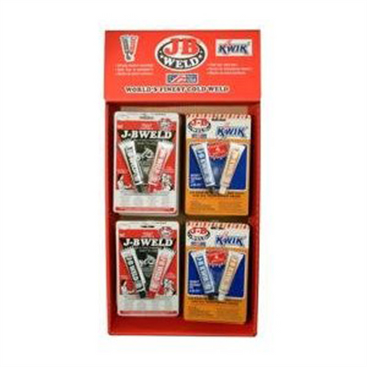 J B Weld 24 PIECE SIDEKICK DISPLAY