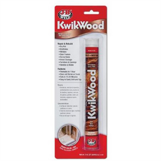 J B Weld J-B Weld 8258 KwikWood Wood Repair Epoxy Putty Stick-7 inch