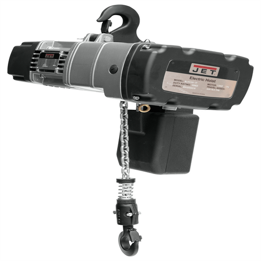 Jet Tools 2-Ton Electric Chain Hoist 1-Phase 20' Lift | BLVS200-020