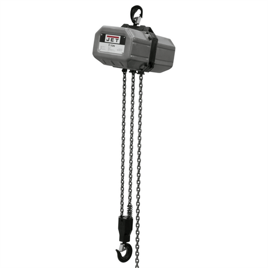 Jet Tools 1SS-1C-15 1-TON ELECTRIC HOIST 15"" LIFT; 1