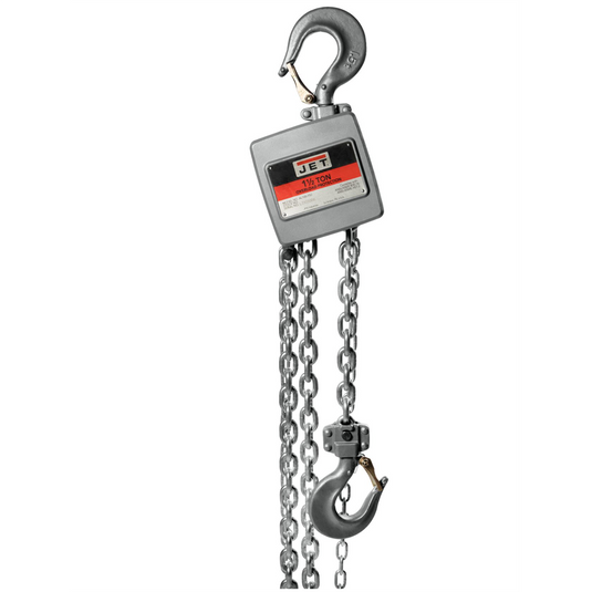 Jet Tools 1-1/2-Ton Aluminum Hand Chain Hoist with 30' Lift - AL100-150-30