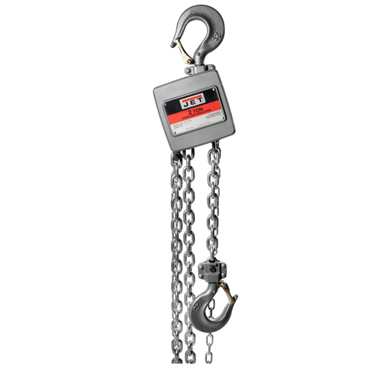 Jet Tools 3-Ton Aluminum Hand Chain Hoist with 20' Lift  - AL100-300-20