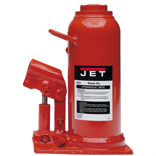 Jet Tools 5-TON BOTTLE JACK; RED