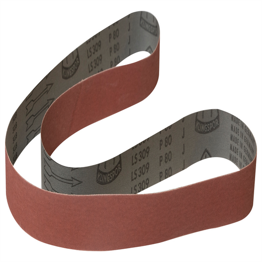 Jet Tools 2""X72"" 80 GRIT ALUMINUM OXIDE BELTS - 3P