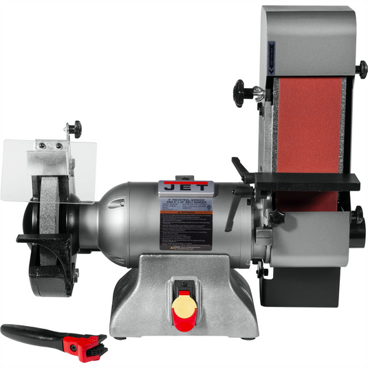 Jet Tools 8"" INDUSTRIAL GRINDER 4X36 BELT SER
