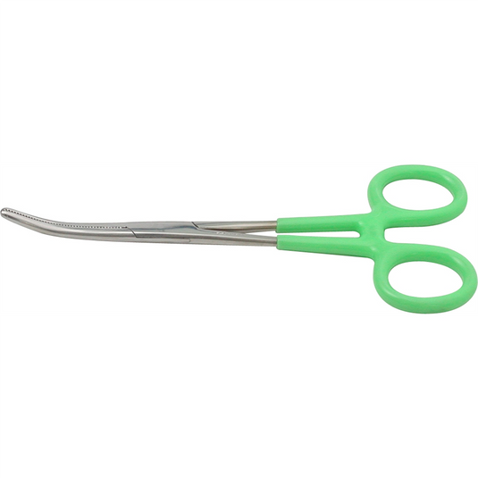 J S Products (steelman) PLIER PINCH OFF 6 1/4 BENT NOSE GREEN