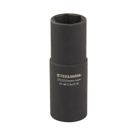 J S Products 1/2-Inch Drive Impact Flip Socket; 3/4-Inch x 13/16-Inch