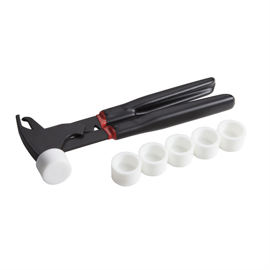 J S Products Plastic Cap for Steel Wheel Weight Hammer; 5-Pack