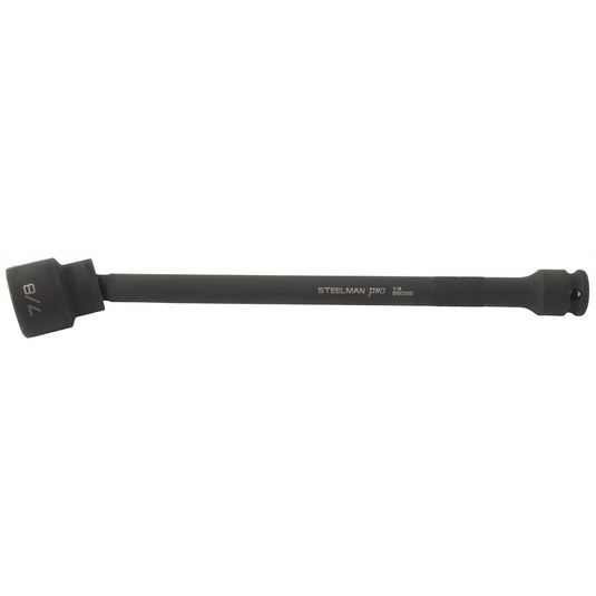 J S Products (steelman) 3/8"" Dr. x 9"" Long Ball-Joint Impact Socket;7/8