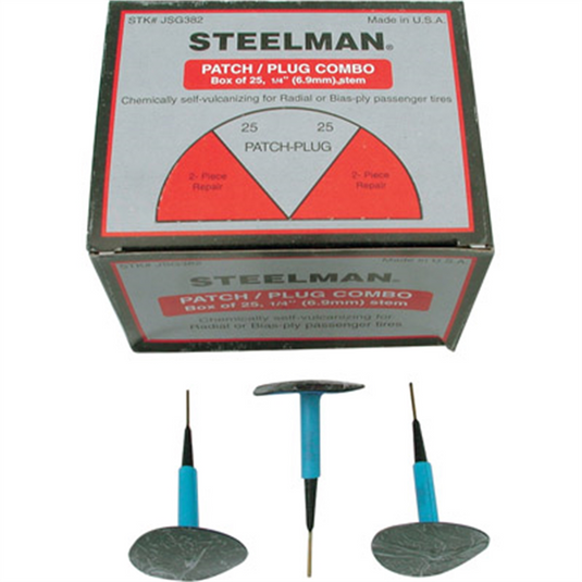 J S Products (steelman) 1/4 PATCH PLUG COMBO