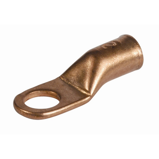 The Best Connection 4 Ga 5/16"" Seamless Copper Lug