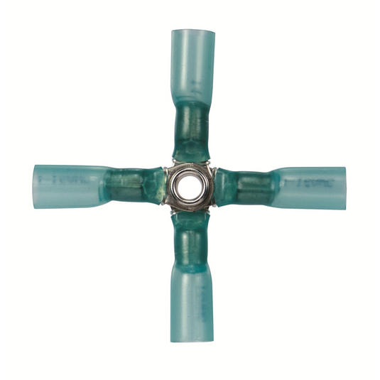 The Best Connection 12-10 Cs 4 Way Connector Ylw