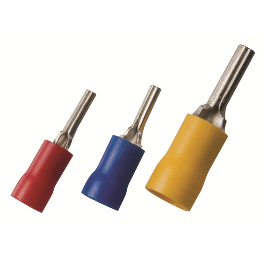 The Best Connection 16-14 Vinyl Pin Terminal Blue