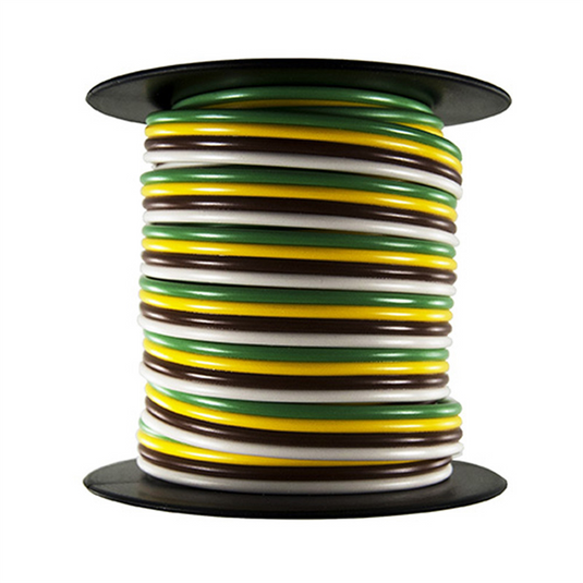 The Best Connection 16 AWG 4 Way Tra. Ribbon Wire