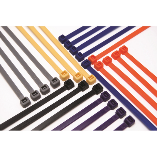 The Best Connection 5.5"" Nylon Wire Tie Uv Black